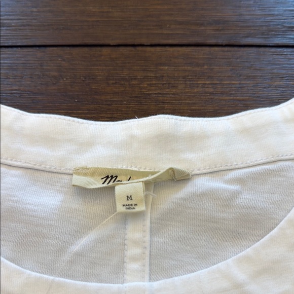 Madewell Puff-Sleeve Tee Size Medium - Picture 8 of 13